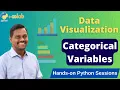 Python 6 PART 4 Data Visualization Categorical variables Venkat Reddy AI Classes
