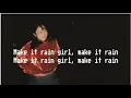 yaeji - raingurl lyrics eng_hangul