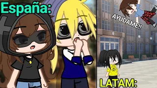 España Viendo El Eclipse 😍 VS LATAM 😨