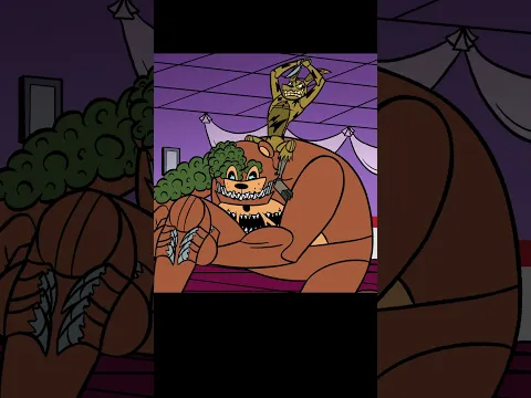 Springtrap fights Twisted Freddy #fnaf #fnafanimation #springtrap