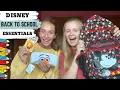 DISNEY BACK TO SCHOOL ESSENTIALS Back To School Supplies Haul 2020