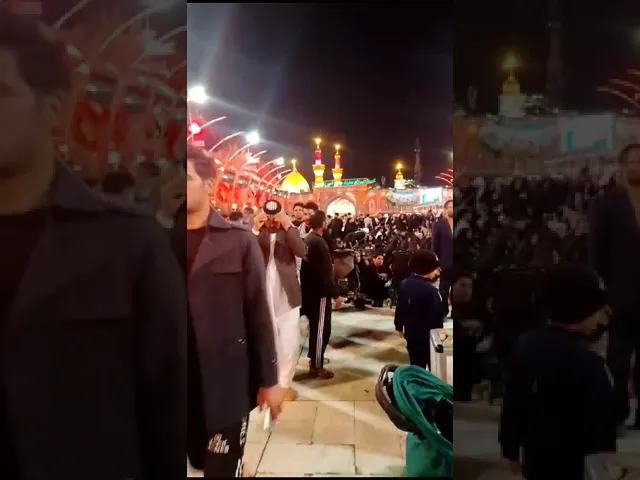 ⁣مع زوجتي الغالية ام امنه والعيال زيارة الإنابة ليلة القدر عنكم جميعا ونسأل الله القبول
