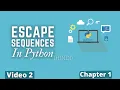 Escape Sequence in Python Python Training in Hindi Python Tutorial for Beginners