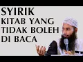 Download Lagu Kitab Kuning Yang Tidak Boleh Di Pelajari, Sesat Dan Syirik - Ustadz Syafiq Riza Basalamah