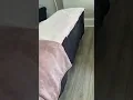 Facial bed set up