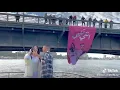 مفاجأة عمر كمال لخطيبتة شيماء المغربي بلافته  فى وسط النيل انتي قلبي ورد قدام مصر كلها❤️