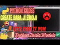 Drawing a Smiley face using Python Turtle
