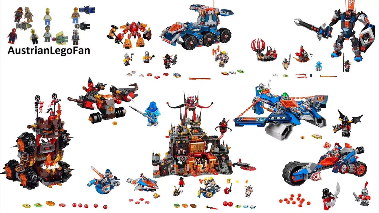 Nexo Knights Macy's Mechanical Battle Suit & Motorcycle Ride Unofficial LEGO Unofficial Minifigures