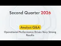 Shell s second quarter 2026 results Analyst Q A
