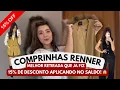Download Lagu Comprinhas da nova coleção RENNER COM 15% ATIVO!