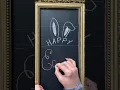 Happy Easter Chalkboard Art