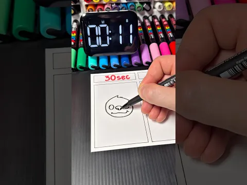 Drawing Stitch in [30 sec🕦] #drawing #art #stitch #liloandstich