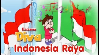 Download Indonesia Raya ( Lagu Kebangsaan Indonesia ) | Diva Bernyanyi | Lagu Anak Channel MP3