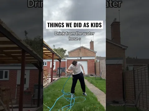 THINGS WE ALL DID AS KIDS # #comedy #fun #relatable #viral