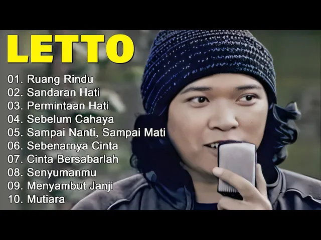 Download MP3 LETTO FULL ALBUM  TERBARU & TERBAIK 2024 - TOP 15 LAGU FAVORIT TAHUN 2000AN HD