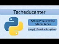 Range Function In Python in Hindi