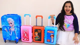 شفا تشتري شنط جديدة لرحلة   دندنها