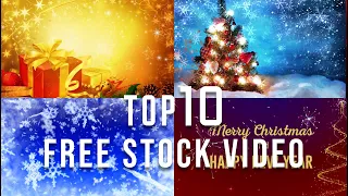top 10 christmas and new year free backgrounds hd footages for download without copyrights