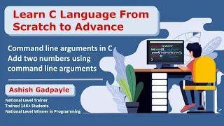 Command line arguments in C add numbers using command line arguments C Language