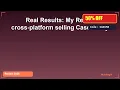 Real Results My Reddit cross-platform selling Case Study