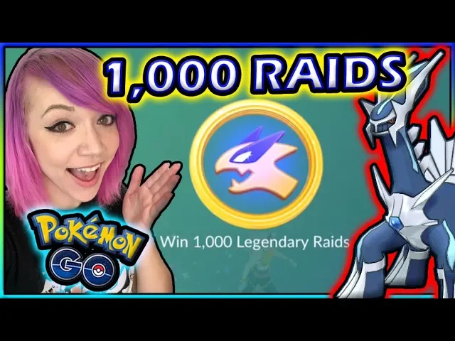 HITTING 1,000 LEGENDARY RAIDS IN POKÉMON GO!