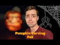 Nick Smith Carves Frankenstein Pumpkin