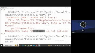 Python Full Stack course Day 7