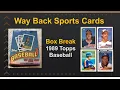 1989 Topps Baseball Cards - Randy Johnson Rookie Card