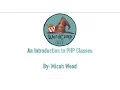 An Introduction to PHP Classes - WordPress