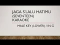 Download Lagu Jaga Slalu Hatimu (Seventeen) - KARAOKE MALE KEY (Lower)