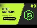 HTTP Methods Explained GET POST PUT DELETE in Node js