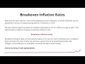 Understanding Breakeven Inflation Rates M7L1