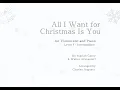 Download Lagu All I Want For Christmas is You Violoncello \u0026 Piano - Mariah Carey