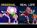 Lagu Rusty Rose knocks out AMY in the RING! P6 | Sonic The Hedgehog 3 Animation | Original vs Plush Toys