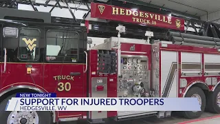 Community rallies to support two West Virginia state troopers shot serving arrest warrant