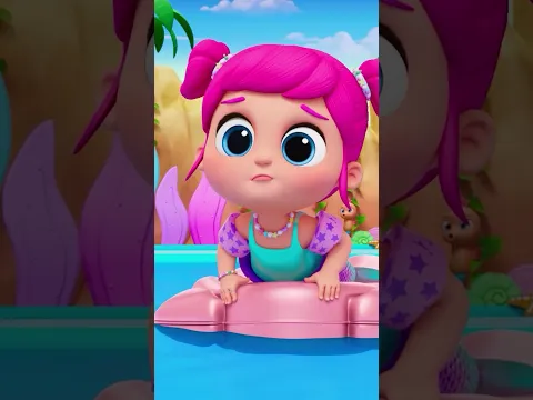 Follow That Mermaid! 🫵 Emmie's Magical Mermaid Adventure For The Girlies #kids #shorts