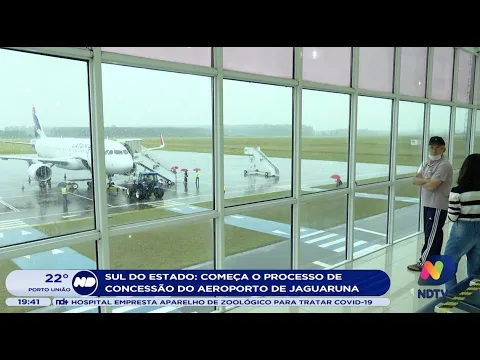 Governo catarinense inicia privatização do aeroporto de Jaguaruna