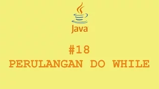 Perulangan Do While Java Bahasa Indonesia