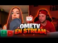 Ometv en stream a pleno cruzo una actriz de ONLY