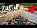 2020 CAN-AM OUTLANDER GOES ALL THE WAY UNDER Full of WATER