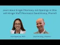 Kroger Pharmacy Jobs in Ohio with Kroger Pharmacist David Kramp PharmD March 1 2025