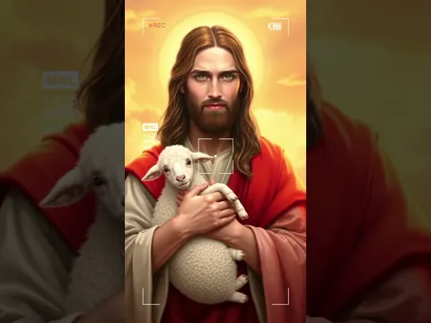 Jesus and the Lamb: The Comfort You Didn't Know You Needed 🙏 #PeaceWithGod