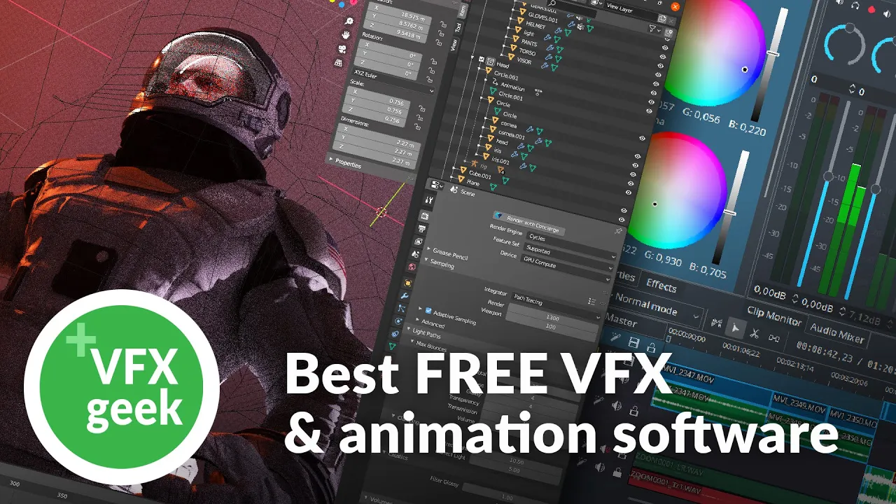 Best Free software for VFX and animation - Part 1