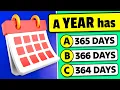 30 Elementary School Questions General Knowledge Quiz Trivia Challenge