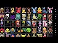FNAF Ultimate Custom Night Fan Made Rosters