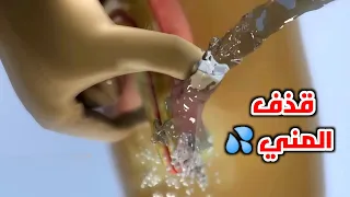 شاهد كيف يحدث القذف عند الرجل وكيف تتكون الحيوانات المنوية داخل الخصية                              دندنها