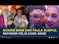 Download Lagu MOMEN Manis Paula Verhoeven dan Baim Wong Berkumpul Rayakan Kelulusan Anak
