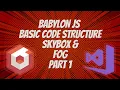 BabylonJs Basic Code Structure Skybox Fog Tutorial Part 1