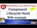 Component Life cycle hooks angular lifecycle hooks in hindi