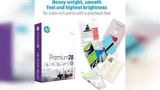 Review HP Printer Paper 8 5 x 11 Paper Premium 28 lb 1 Ream - 500 Sheets 100 Bright